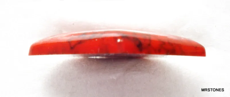 25x18mm Acrylic Coral Matrix Diamond Shape Flatback