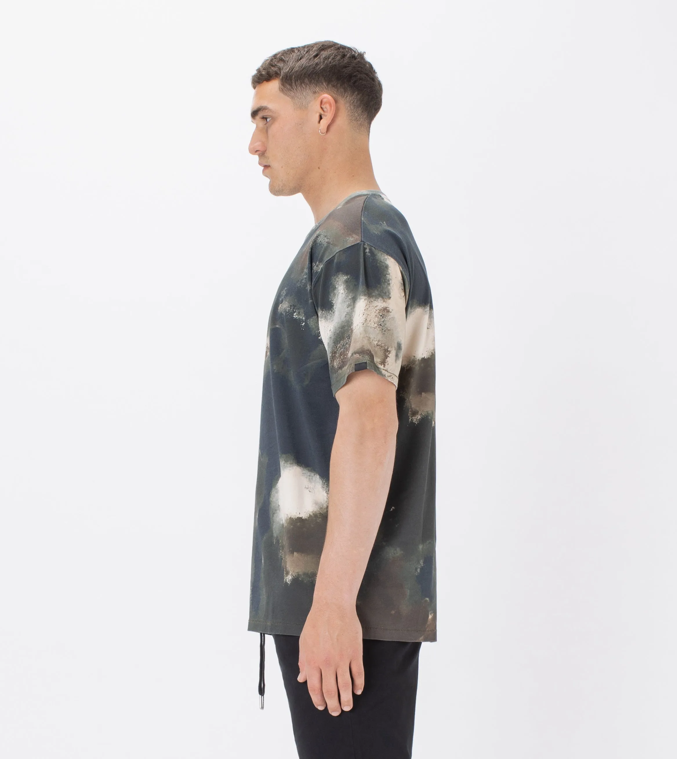 Box Tee Washed Camo