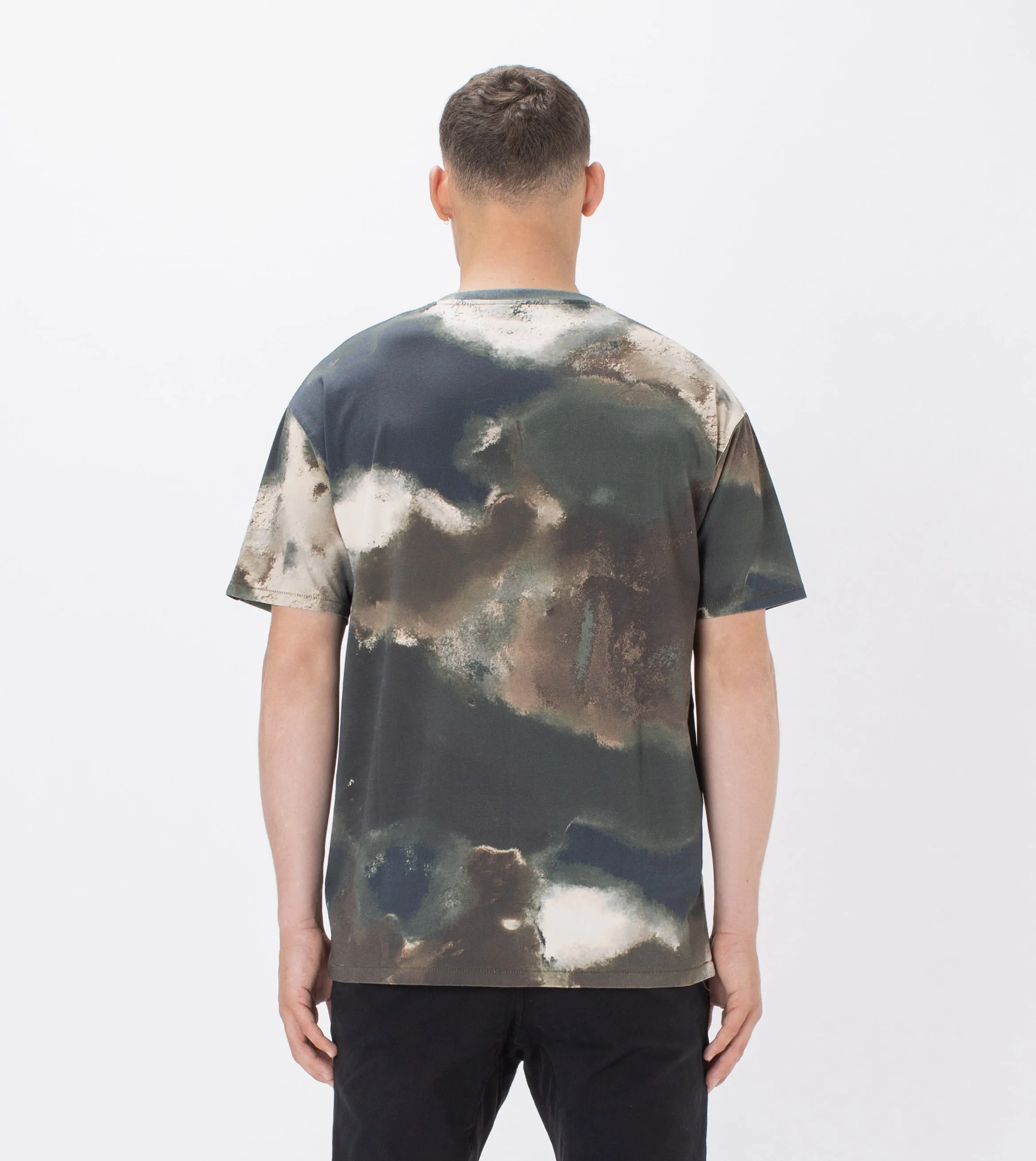Box Tee Washed Camo