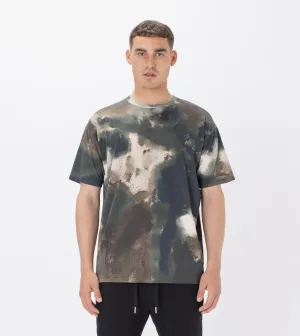 Box Tee Washed Camo