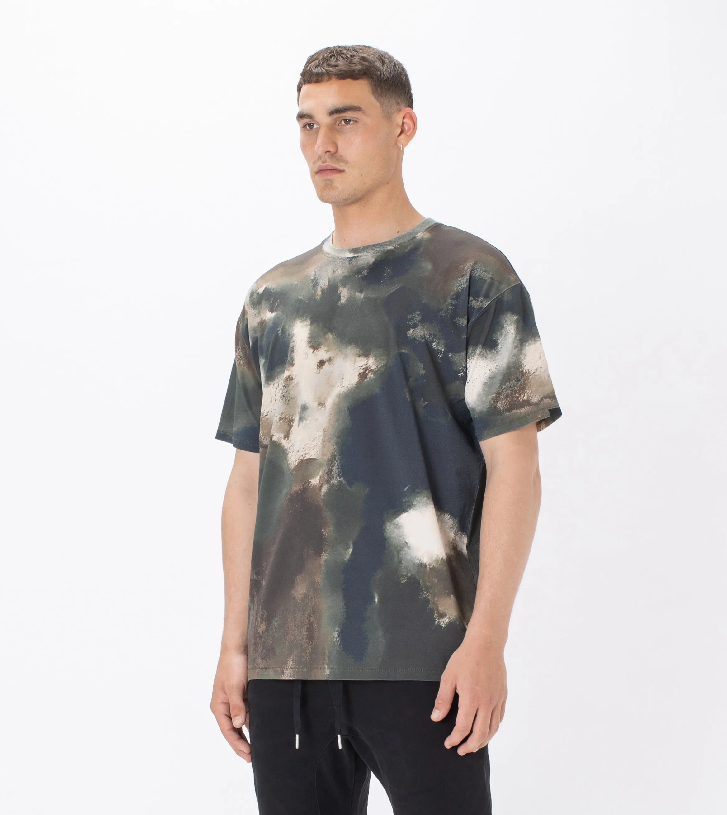 Box Tee Washed Camo