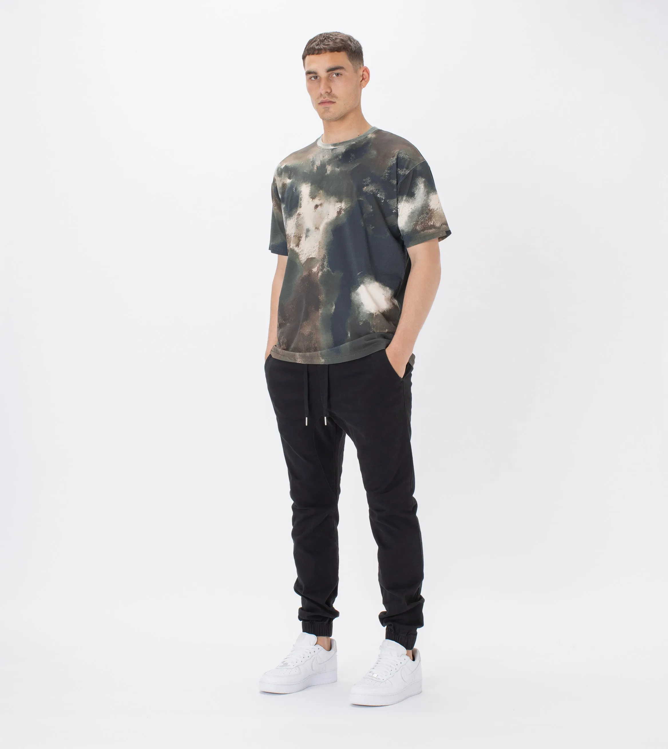 Box Tee Washed Camo