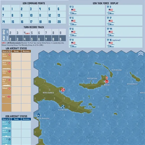 Decision Games Coral Sea Solitaire