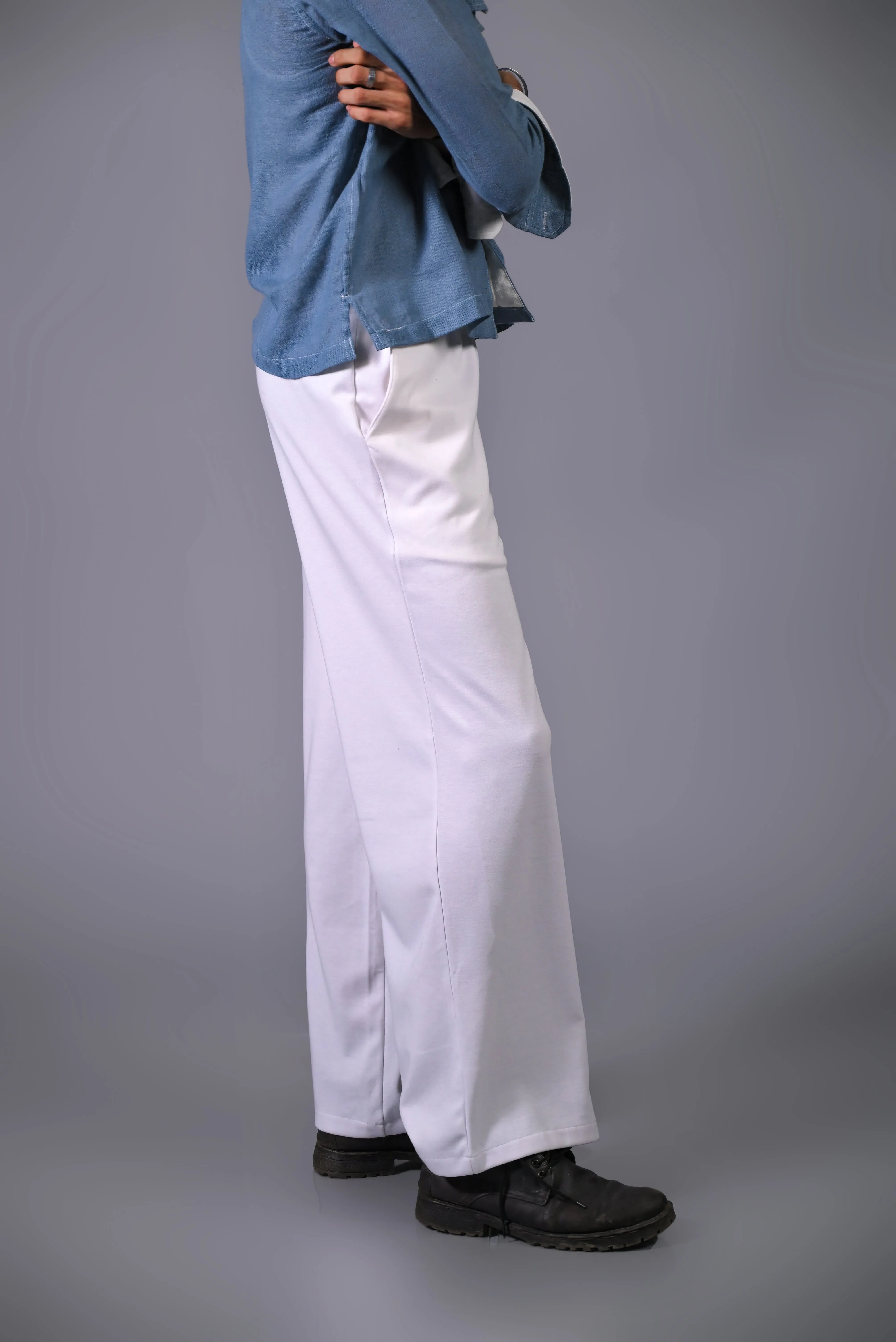 Joggers - 'White' ( Korean fit )