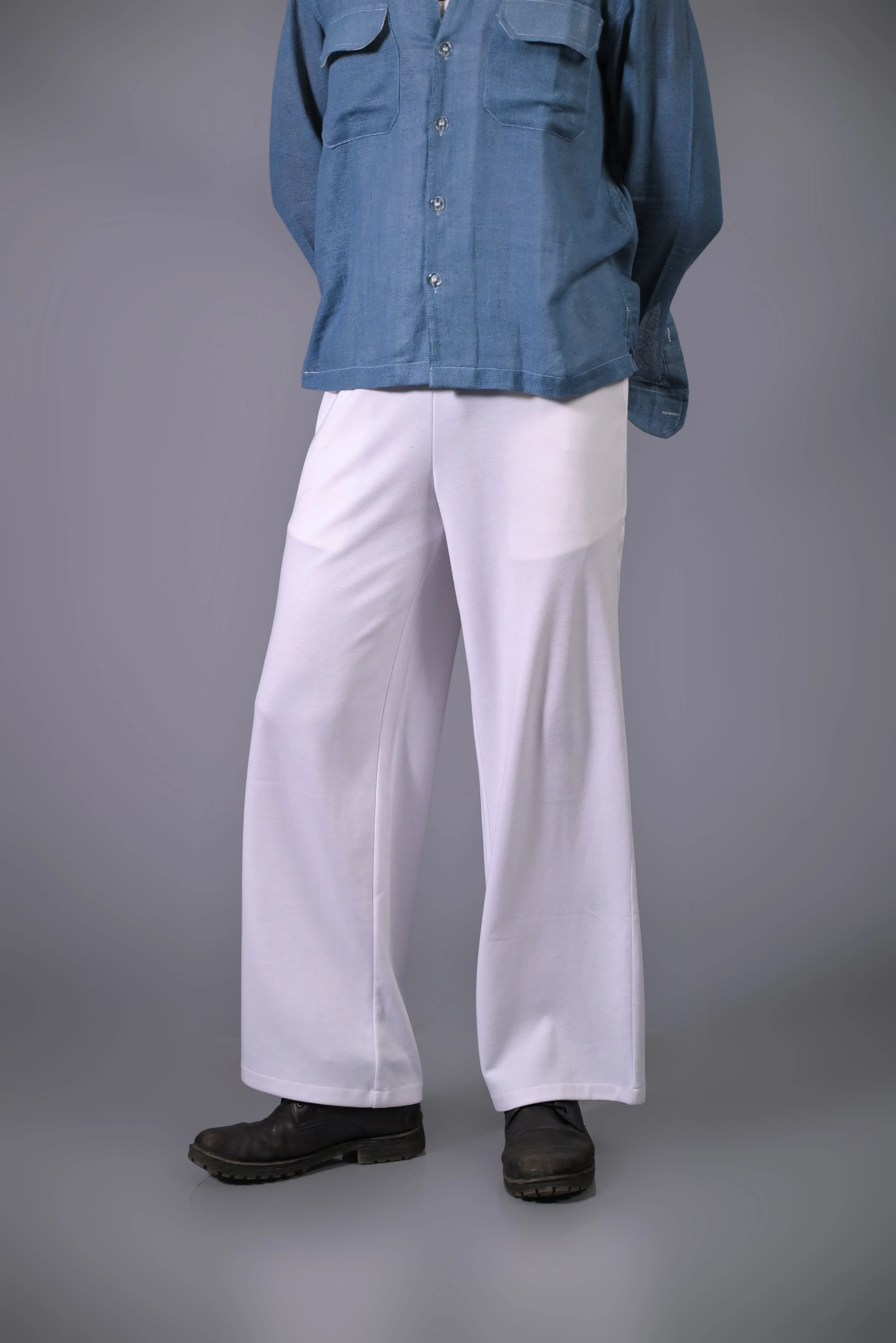 Joggers - 'White' ( Korean fit )