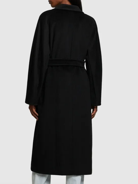 Max Mara   Madame double breasted wool long coat 