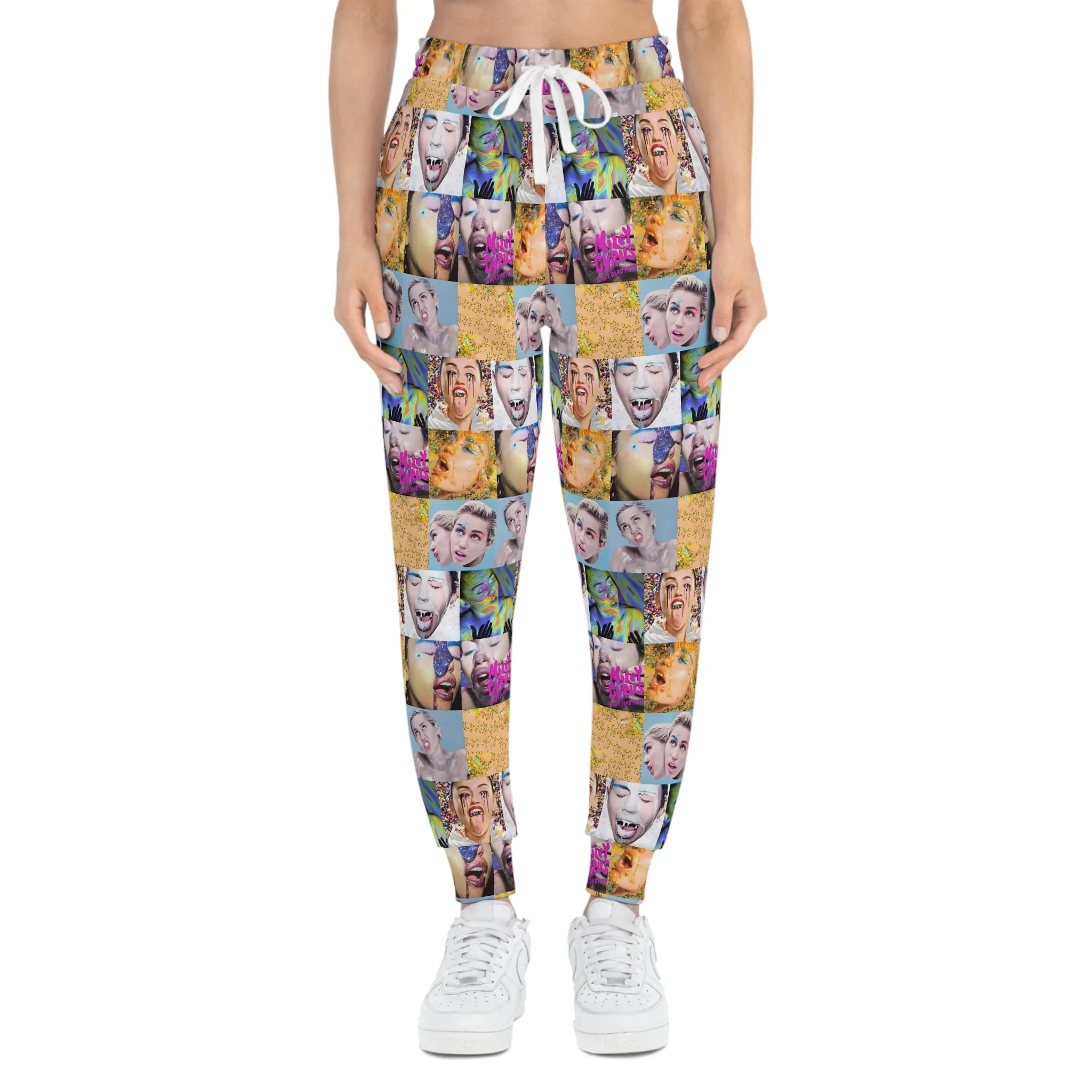 Miley Cyrus & Her Dead Petz Mosaic Athletic Joggers