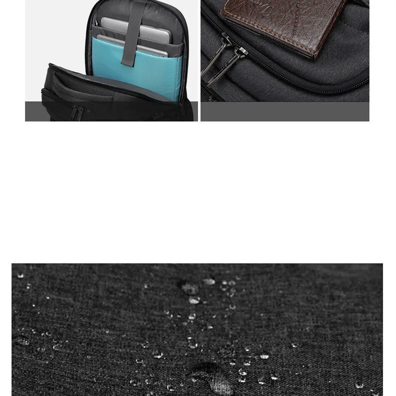 Multipurpose water-repellent Carry-on Business Travel School Backpack