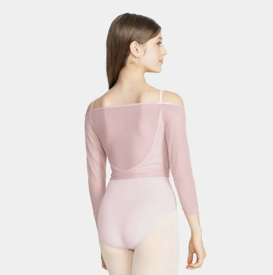 So Danca Adult Mesh Cover Up Dance Top SL226