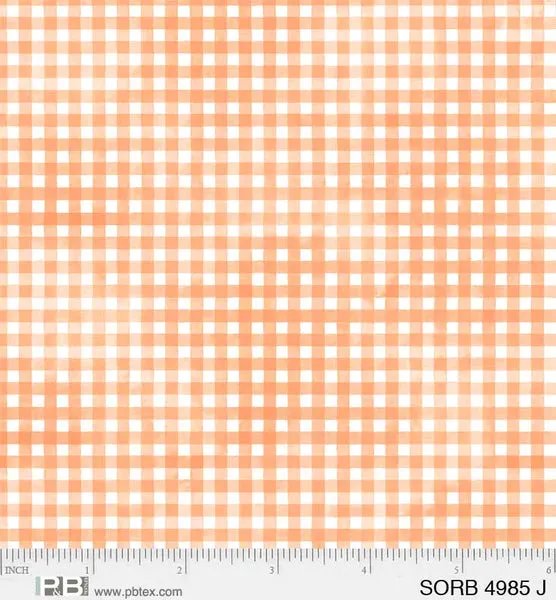 Sorbet Gingham Salmon